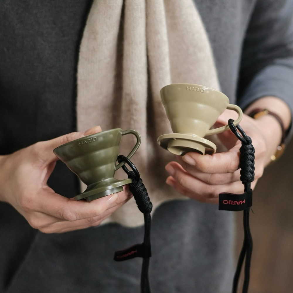 【沐湛咖啡】HARIO  V60迷你品飲杯 PBT版/迷你磁石杯/陶瓷試飲杯/樹脂(黑/白)-細節圖8