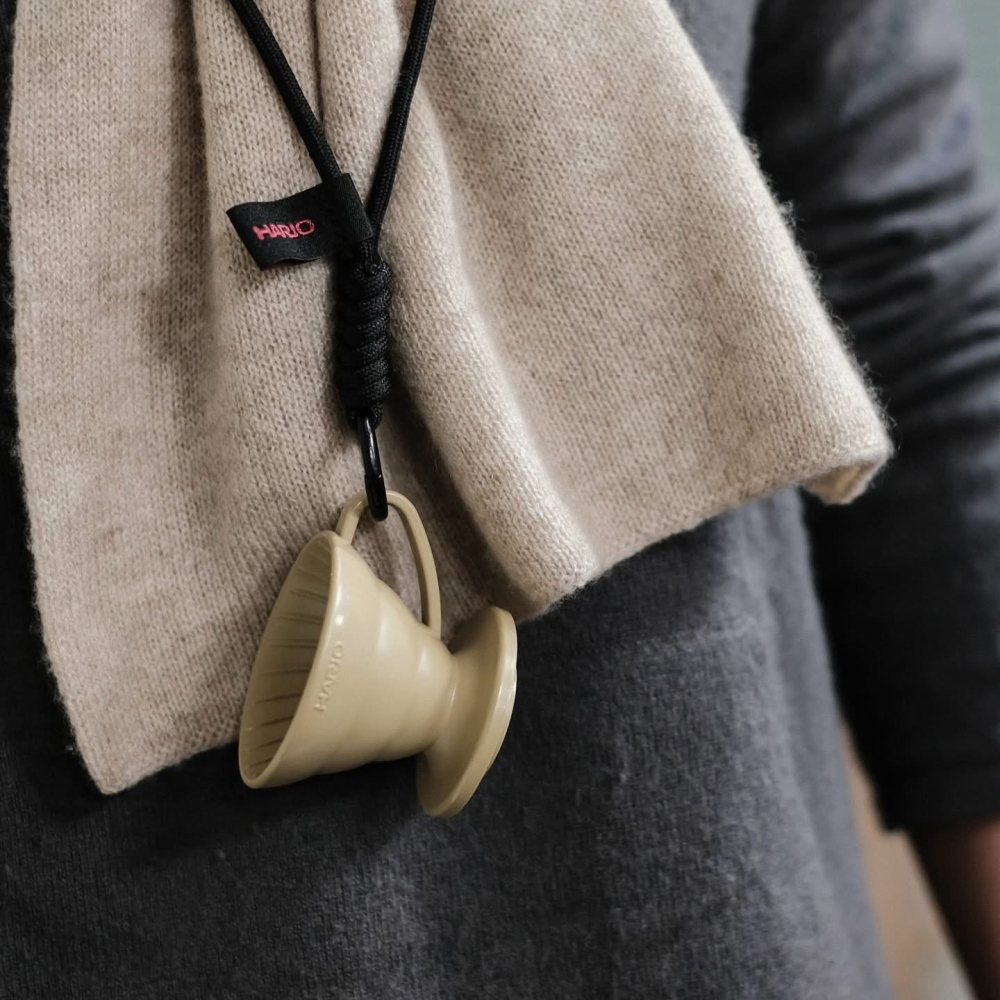 【沐湛咖啡】HARIO  V60迷你品飲杯 PBT版/迷你磁石杯/陶瓷試飲杯/樹脂(黑/白)-細節圖9