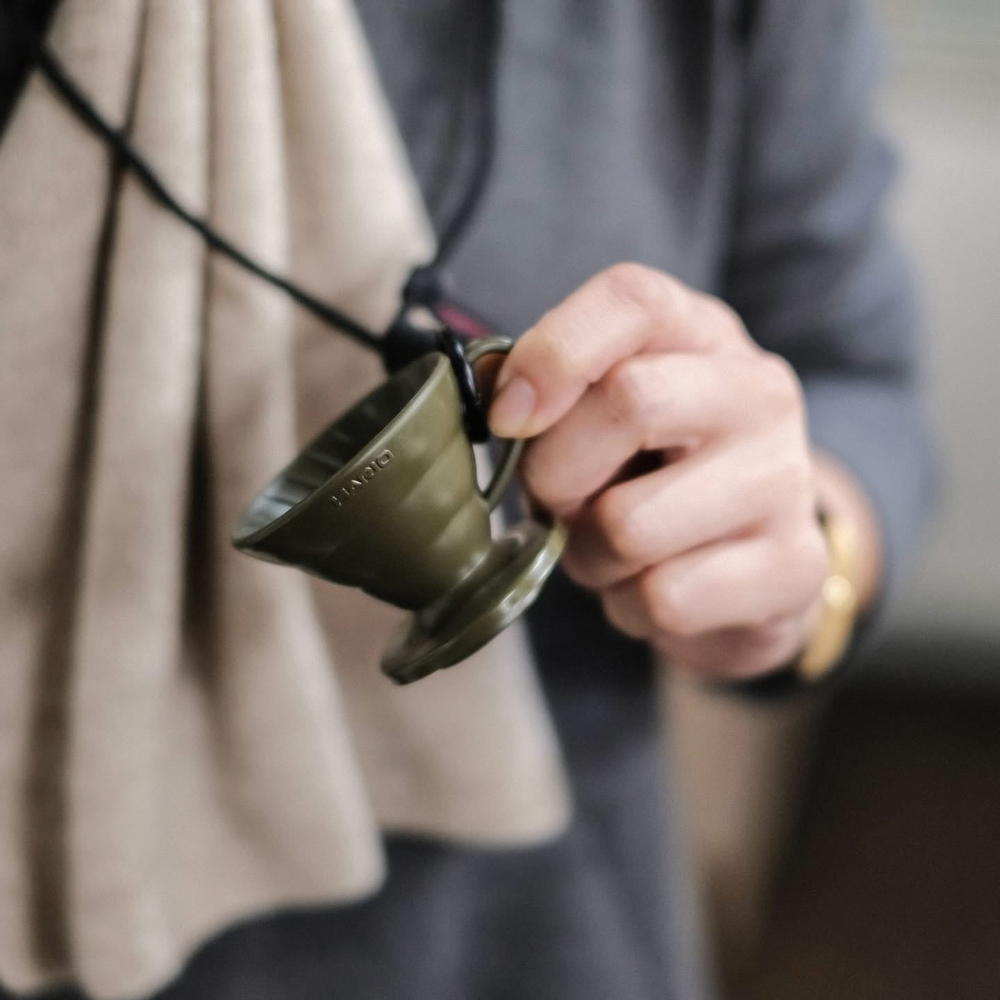 【沐湛咖啡】HARIO  V60迷你品飲杯 PBT版/迷你磁石杯/陶瓷試飲杯/樹脂(黑/白)-細節圖10