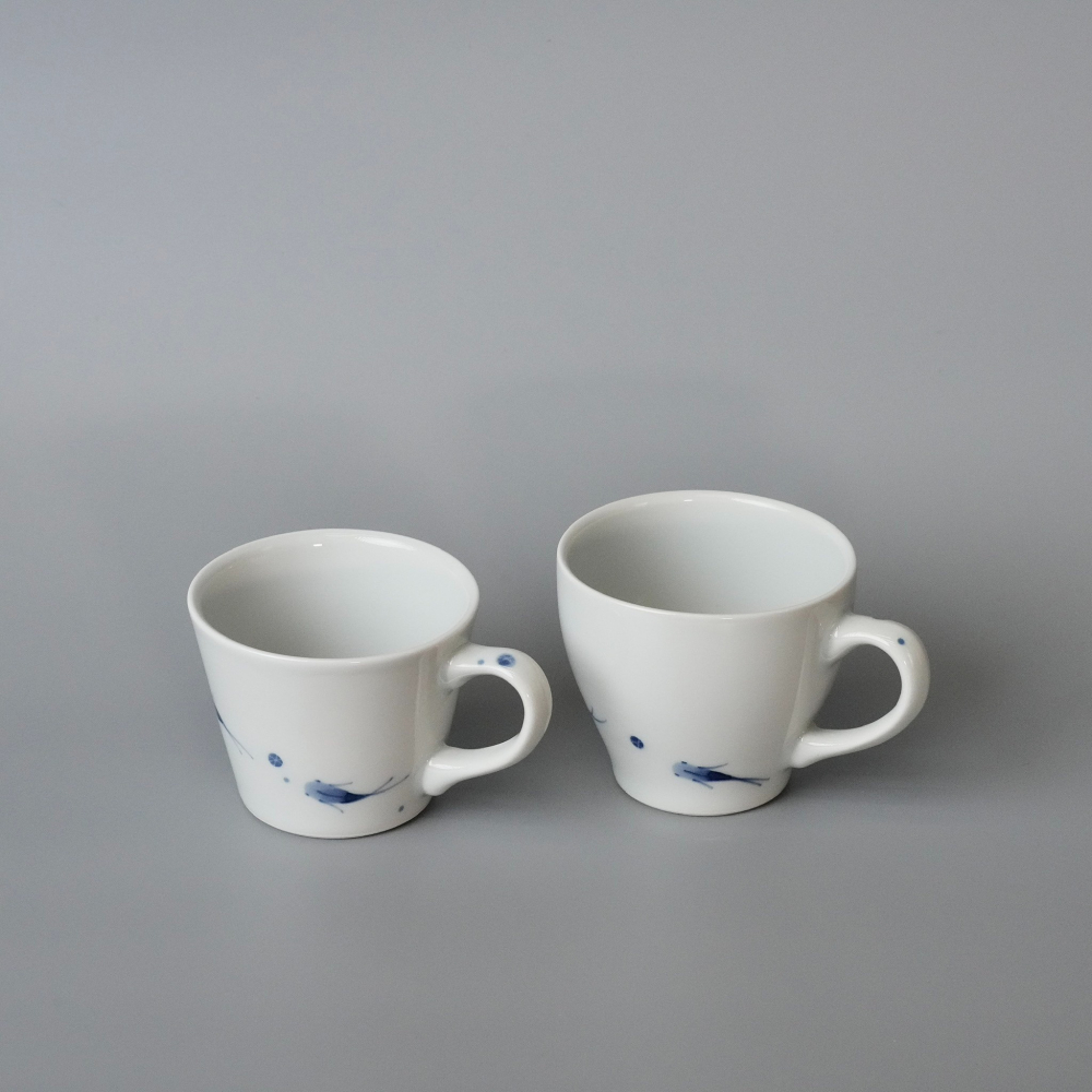 【沐湛咖啡】日本愛媛縣 砥部燒 百年傳承手繪圖 咖啡杯/猪口杯 150cc/180cc-細節圖2