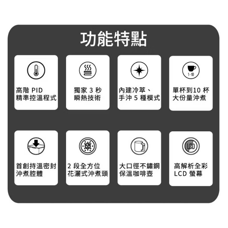 【沐湛咖啡】FELLOW AIDEN 智能手沖咖啡機-細節圖5