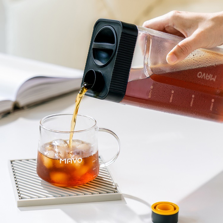 【沐湛咖啡】MAVO 晶磚冷萃咖啡壺 800ml /Tritan材質-細節圖5