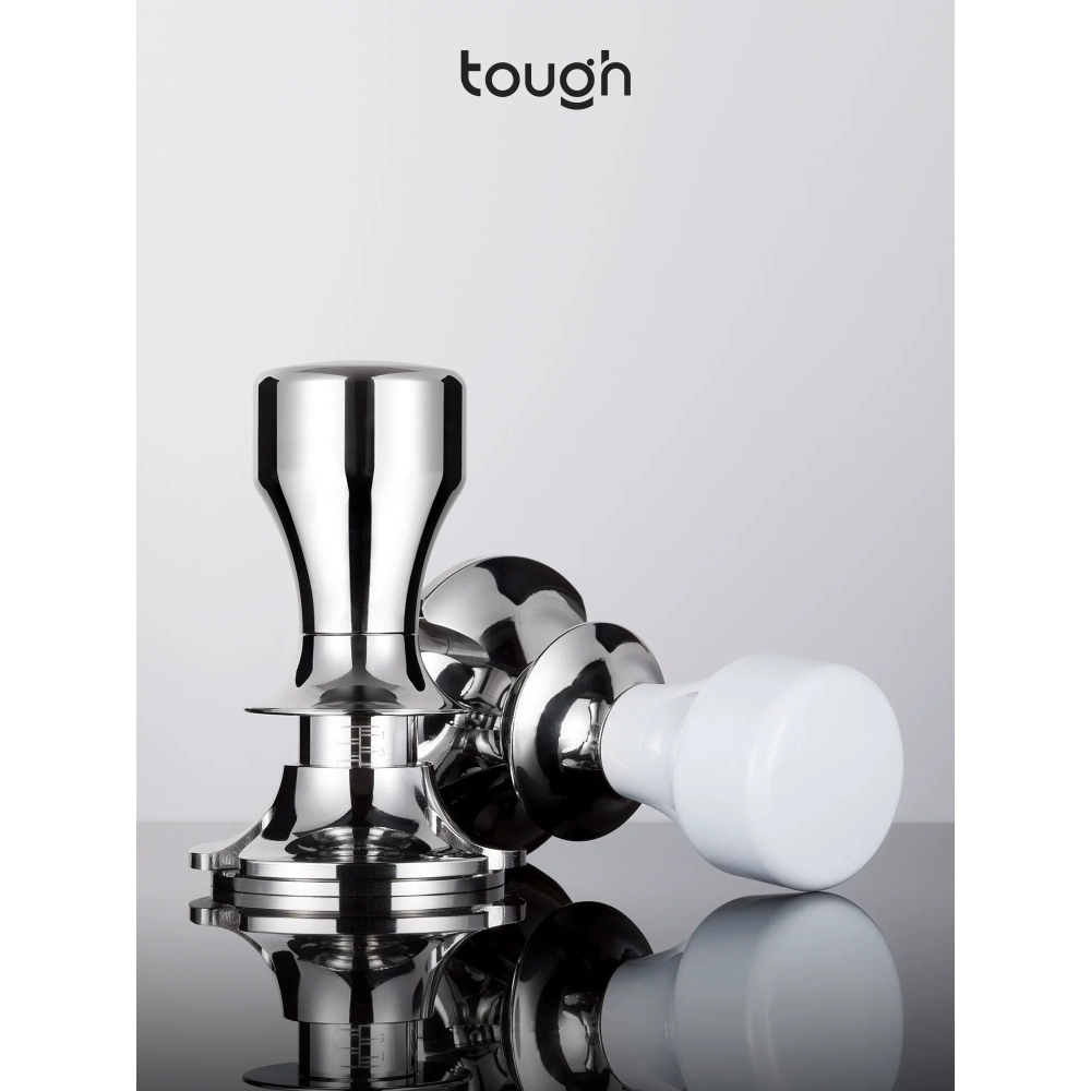 【沐湛咖啡】TOUGH 如一恆深/定深填壓器/壓粉器 穩定填壓 58.5mm 黑/不銹鋼-細節圖4