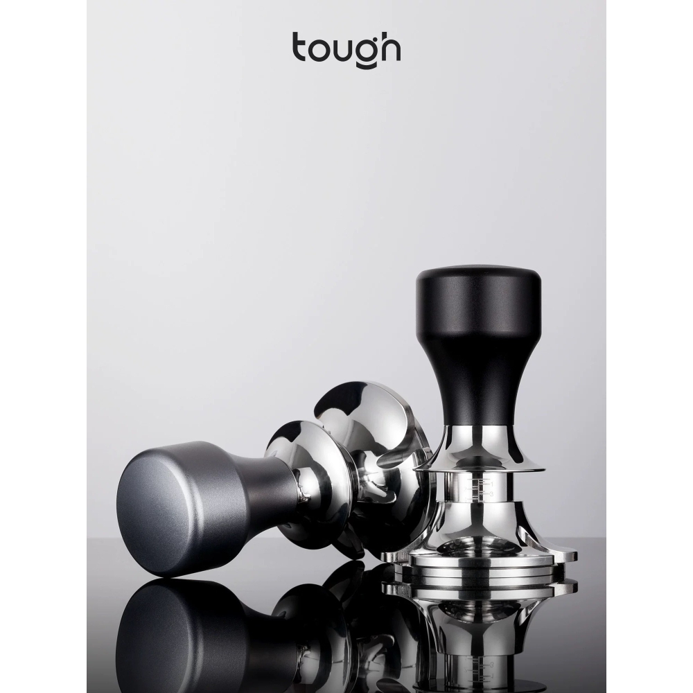 【沐湛咖啡】TOUGH 如一恆深/定深填壓器/壓粉器 穩定填壓 58.5mm 黑/不銹鋼-細節圖5