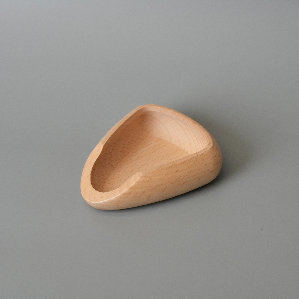 【沐湛咖啡】櫸木豆碟 秤豆量盤/豆碟 手搖磨豆機入豆碟/新款陶瓷豆碟-細節圖2