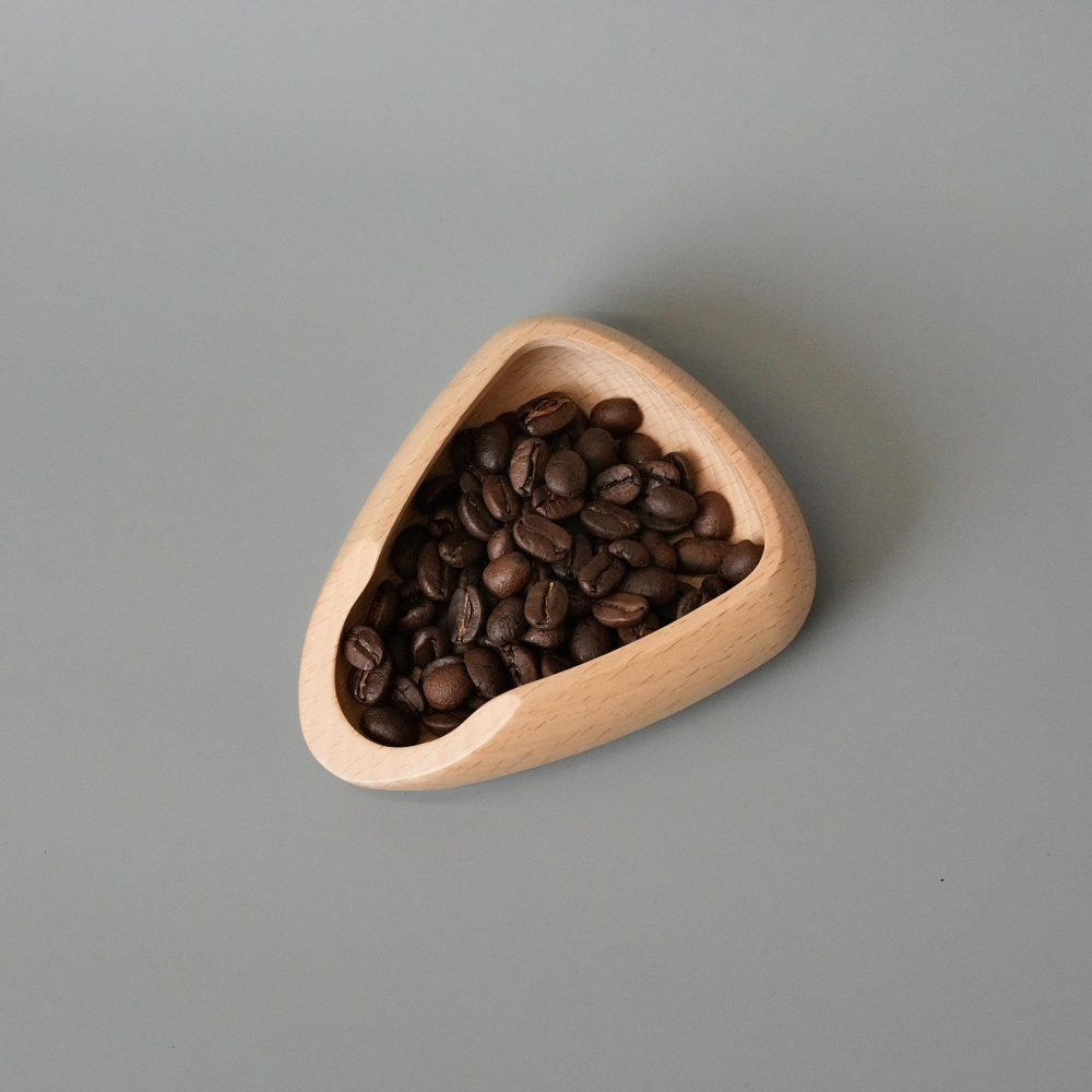 【沐湛咖啡】櫸木豆碟 秤豆量盤/豆碟 手搖磨豆機入豆碟/新款陶瓷豆碟-細節圖3