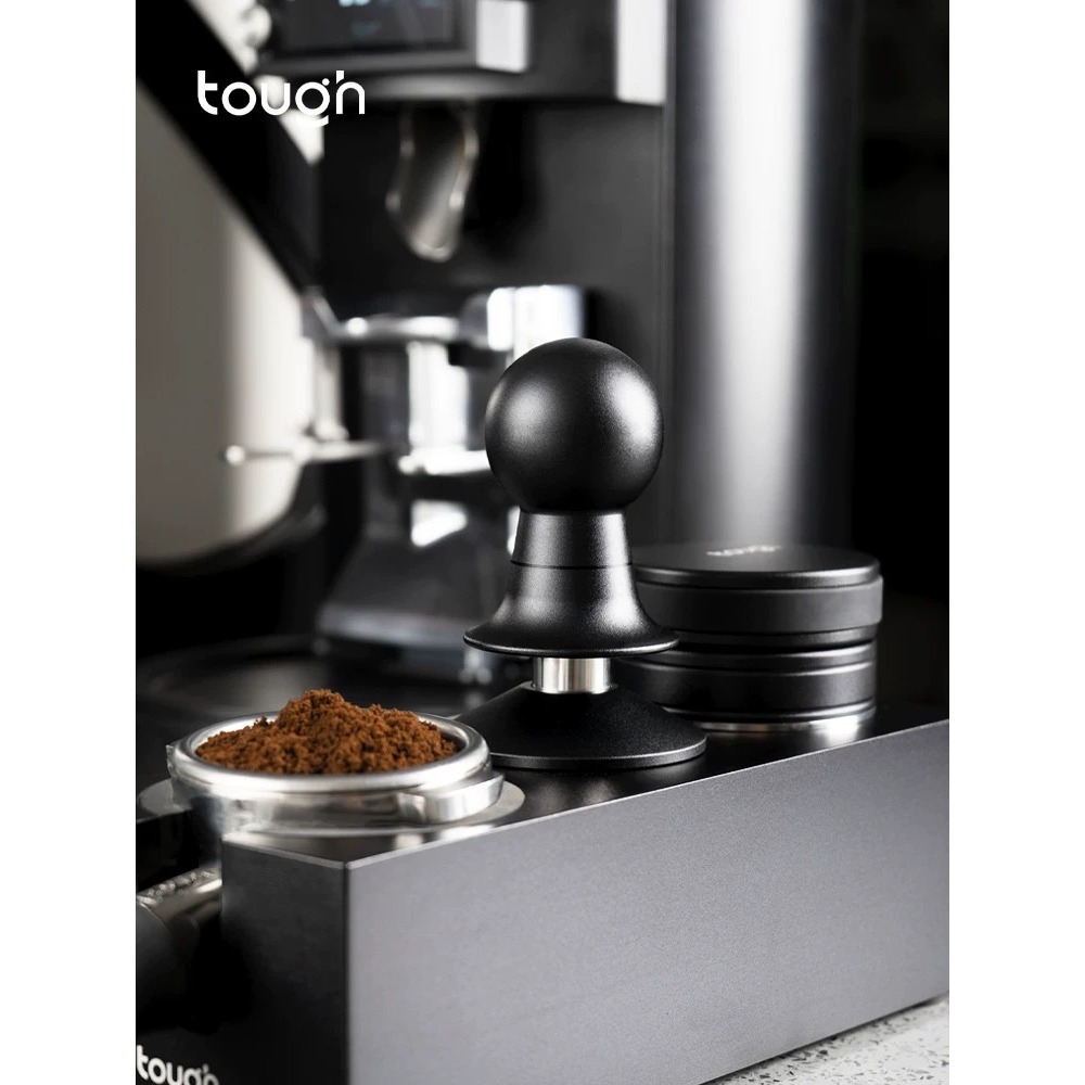 【沐湛咖啡】TOUGH 雪人恆定/恆力填壓器/壓粉器 58.5mm 黑/不銹鋼-細節圖3