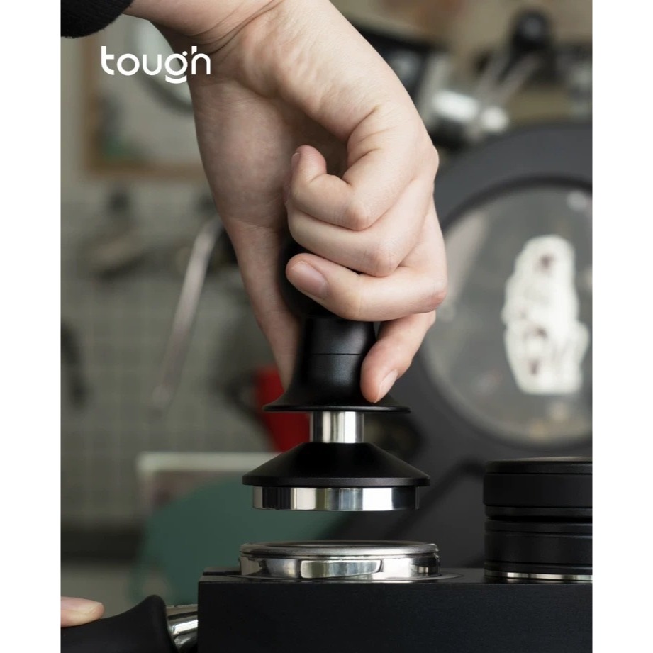 【沐湛咖啡】TOUGH 雪人恆定/恆力填壓器/壓粉器 58.5mm 黑/不銹鋼-細節圖4