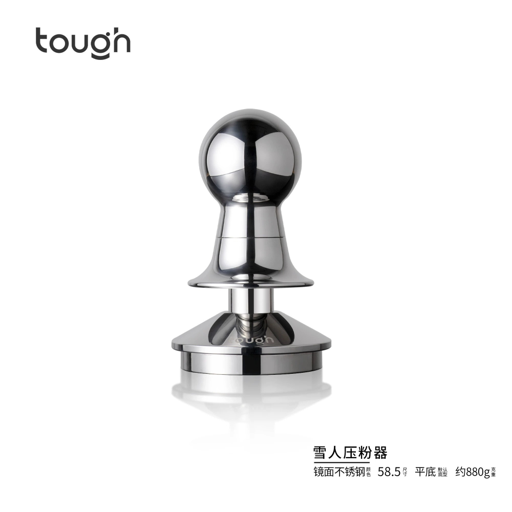 【沐湛咖啡】TOUGH 雪人恆定/恆力填壓器/壓粉器 58.5mm 黑/不銹鋼-細節圖5