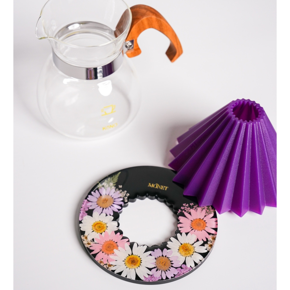 【沐湛咖啡】MONET Custom Holder 手工製濾杯底座/托 適用山文濾杯/ORIGAMI-細節圖2