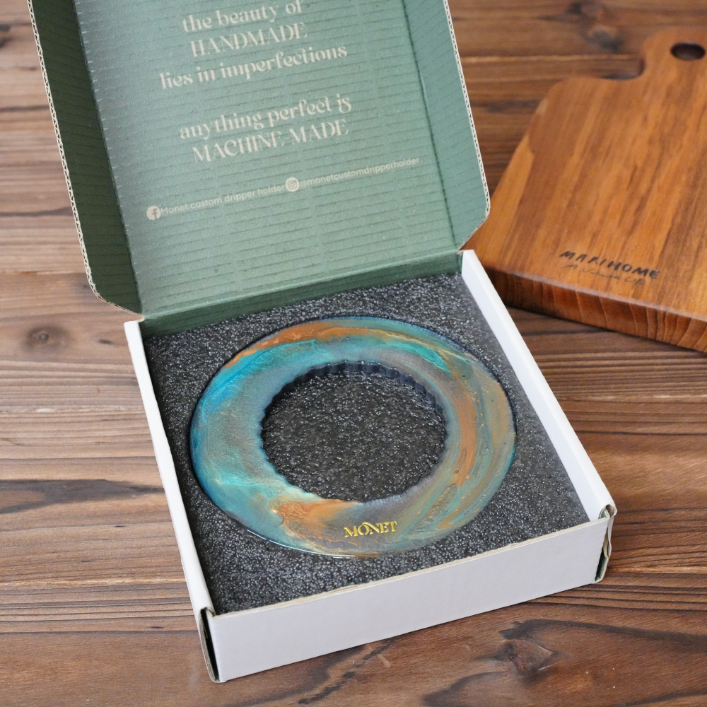 【沐湛咖啡】MONET Custom Holder 手工製濾杯底座/托 適用山文濾杯/ORIGAMI-細節圖6