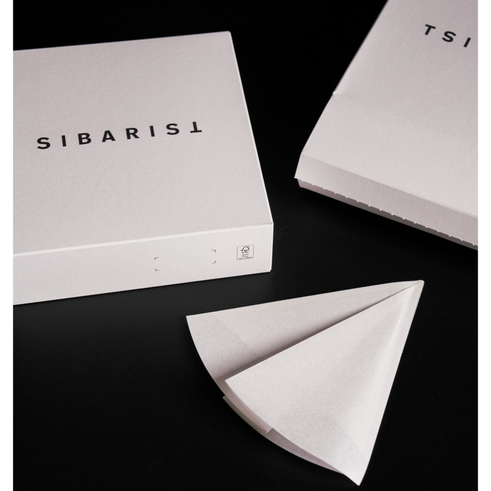 【沐湛咖啡】SIBARIST DUAL CHAMBER FILTER 雙室過濾紙 V60 FAST盒裝30入( 2-4人-細節圖6