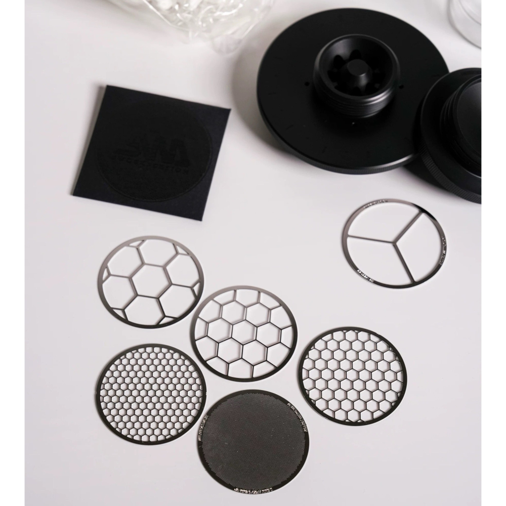 【沐湛咖啡】SWORKS DESIGN 玻璃平底濾杯/可調節流速萃取/多重組合搭配(155蛋糕/FAST FLAT S)-細節圖5