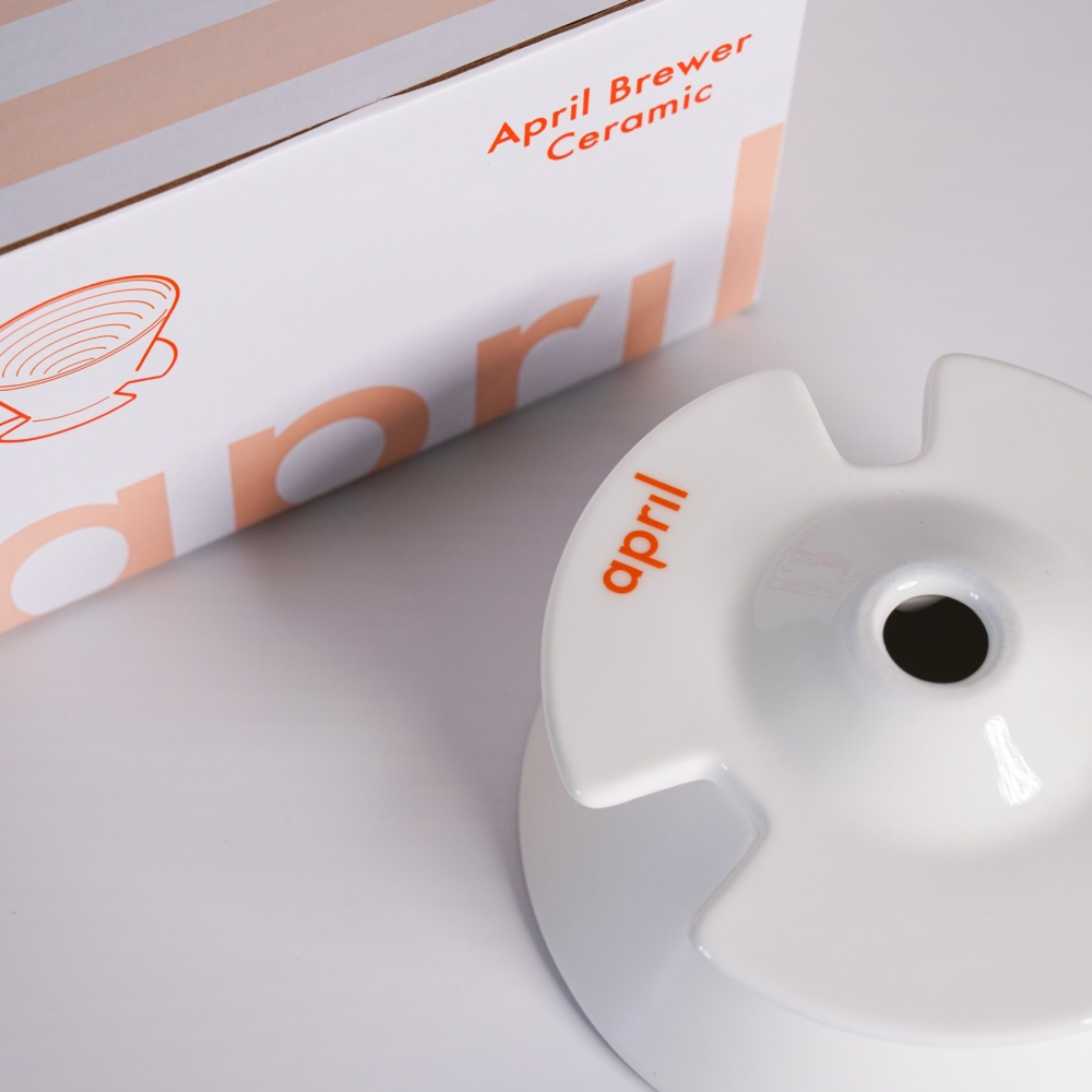 【沐湛咖啡】April蛋糕濾杯-陶瓷版/平底濾杯 丹麥設計-細節圖3