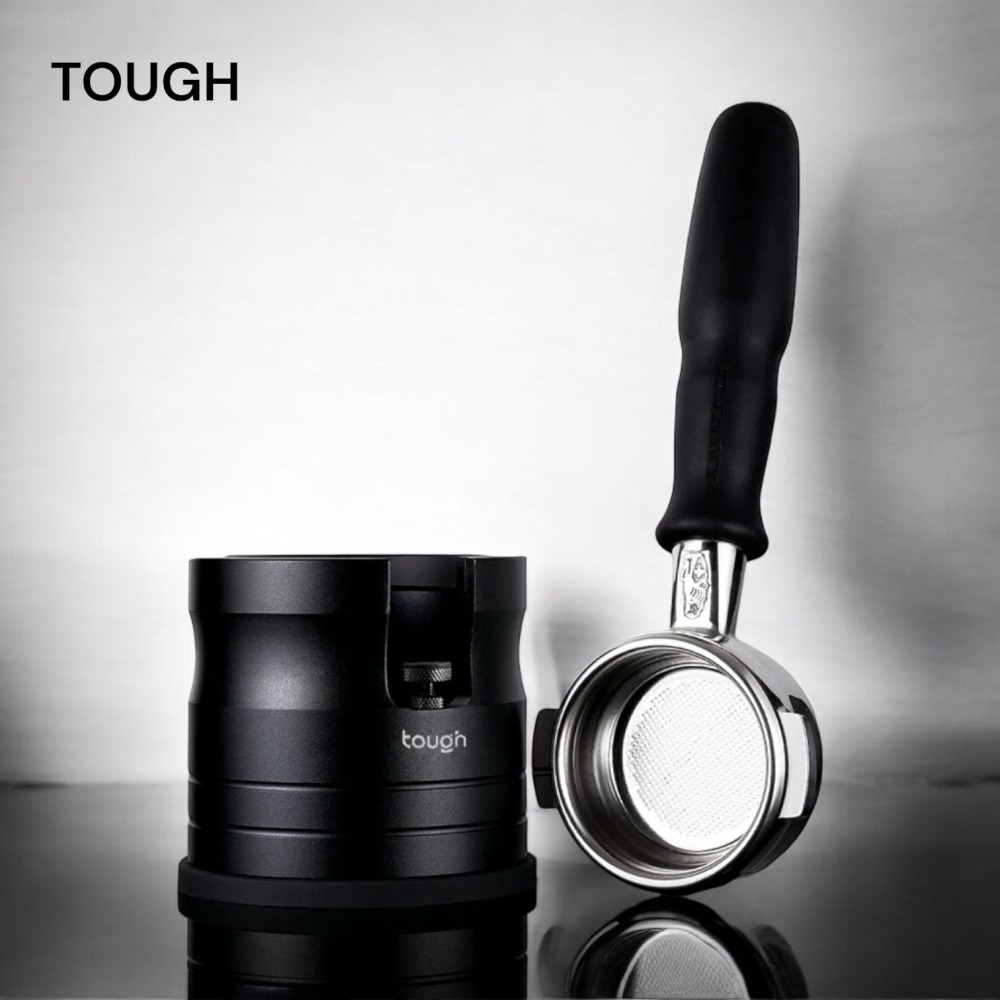 【沐湛咖啡】TOUGH 義式把手壓粉座 免持壓粉架/手柄填壓座 全規格把手可用/黑色-細節圖5