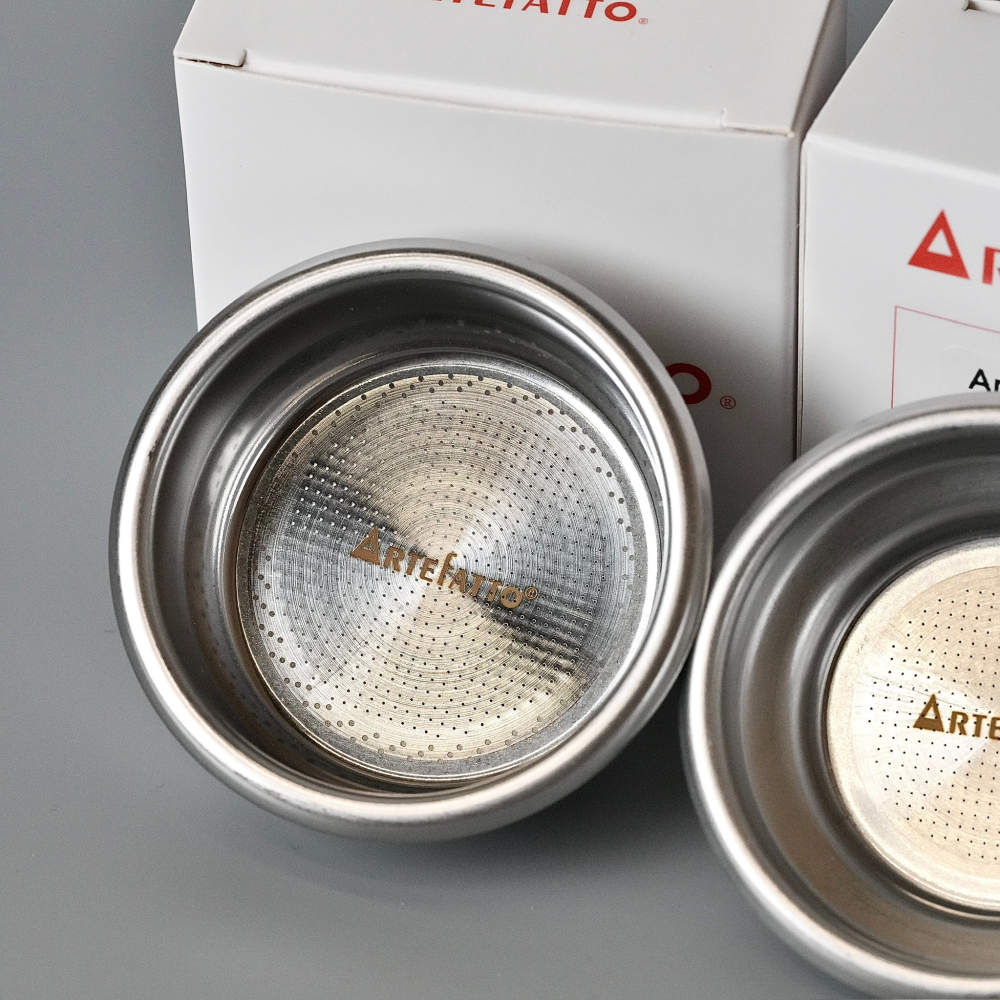 【沐湛咖啡】 Artefatto 單份/雙杯 粉碗/粉杯 58mm Filter Basket of God shot-細節圖2