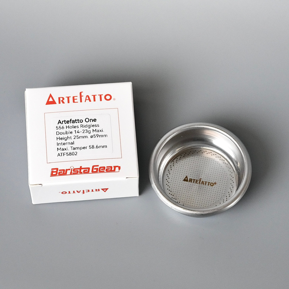 【沐湛咖啡】 Artefatto 單份/雙杯 粉碗/粉杯 58mm Filter Basket of God shot-細節圖4