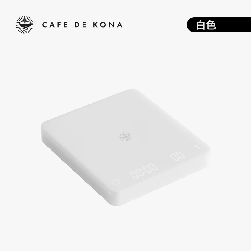 【沐湛咖啡】CAFEDEKONA 瞬感秤(咖啡電子秤)-黑色/白色-細節圖2