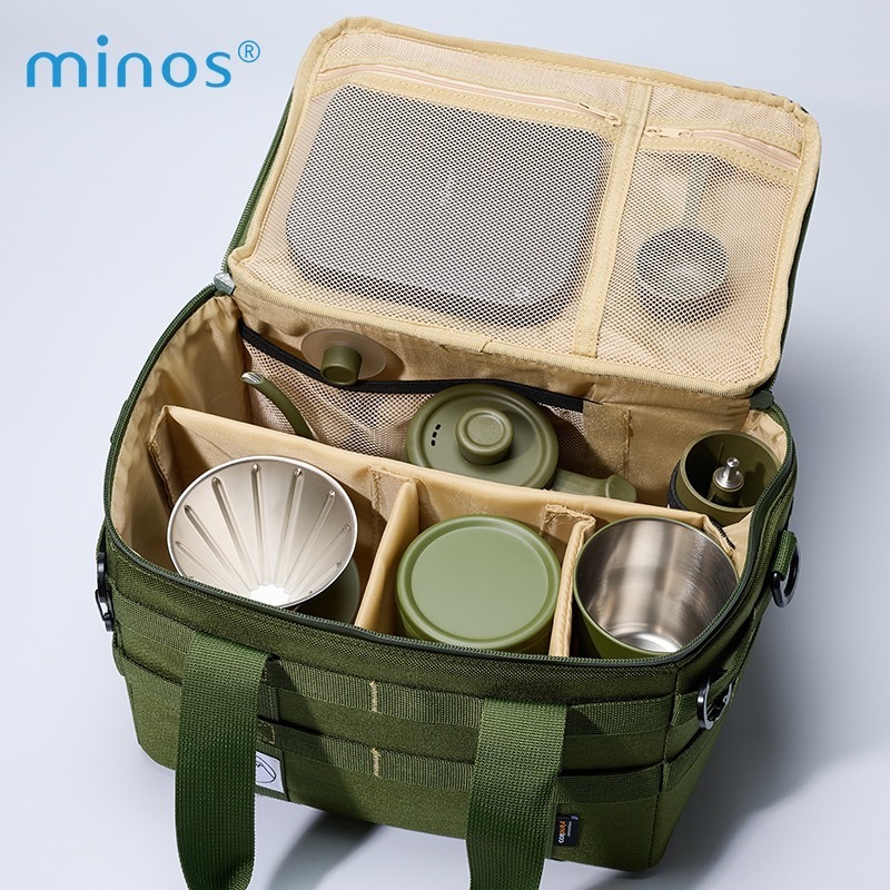 【沐湛咖啡】minos 戶外器具包/露營包收納包/戶外攜帶 防水 自行組合空間-細節圖3