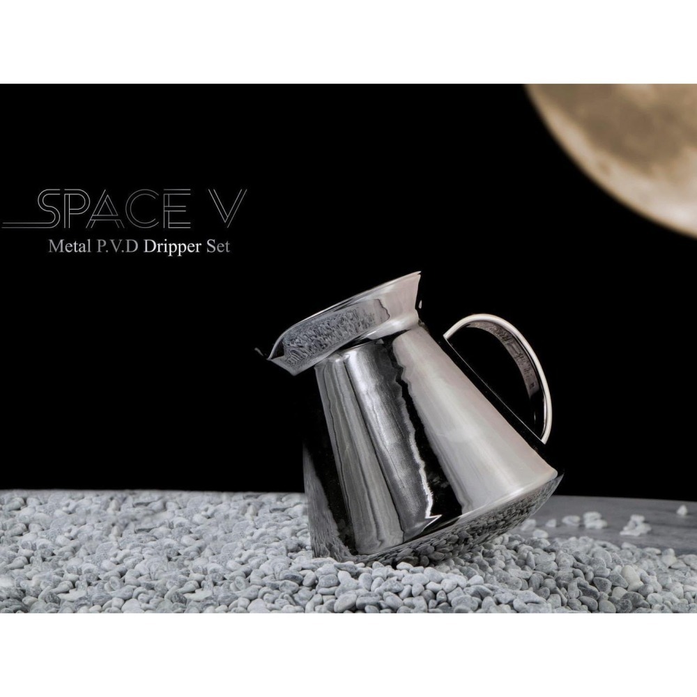 【沐湛咖啡】HARIO V60太空銀02玻璃手沖組 VGBK-02-SP-TW-細節圖2