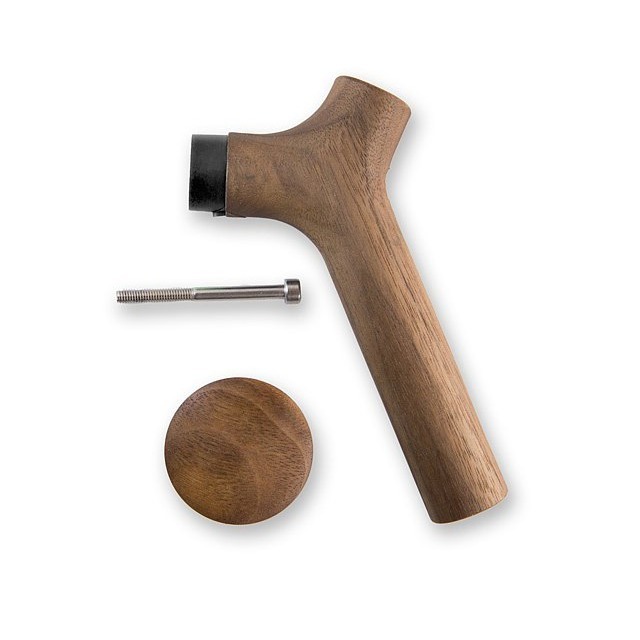 【沐湛咖啡】FELLOW EKG手沖壺配件 木頭手把 黑胡桃木 楓木 含組裝工具-細節圖2