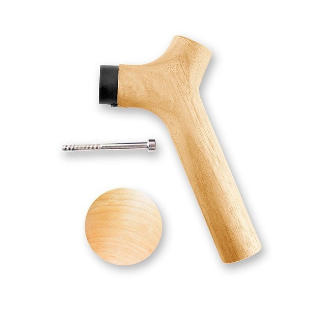 【沐湛咖啡】FELLOW EKG手沖壺配件 木頭手把 黑胡桃木 楓木 含組裝工具-細節圖3