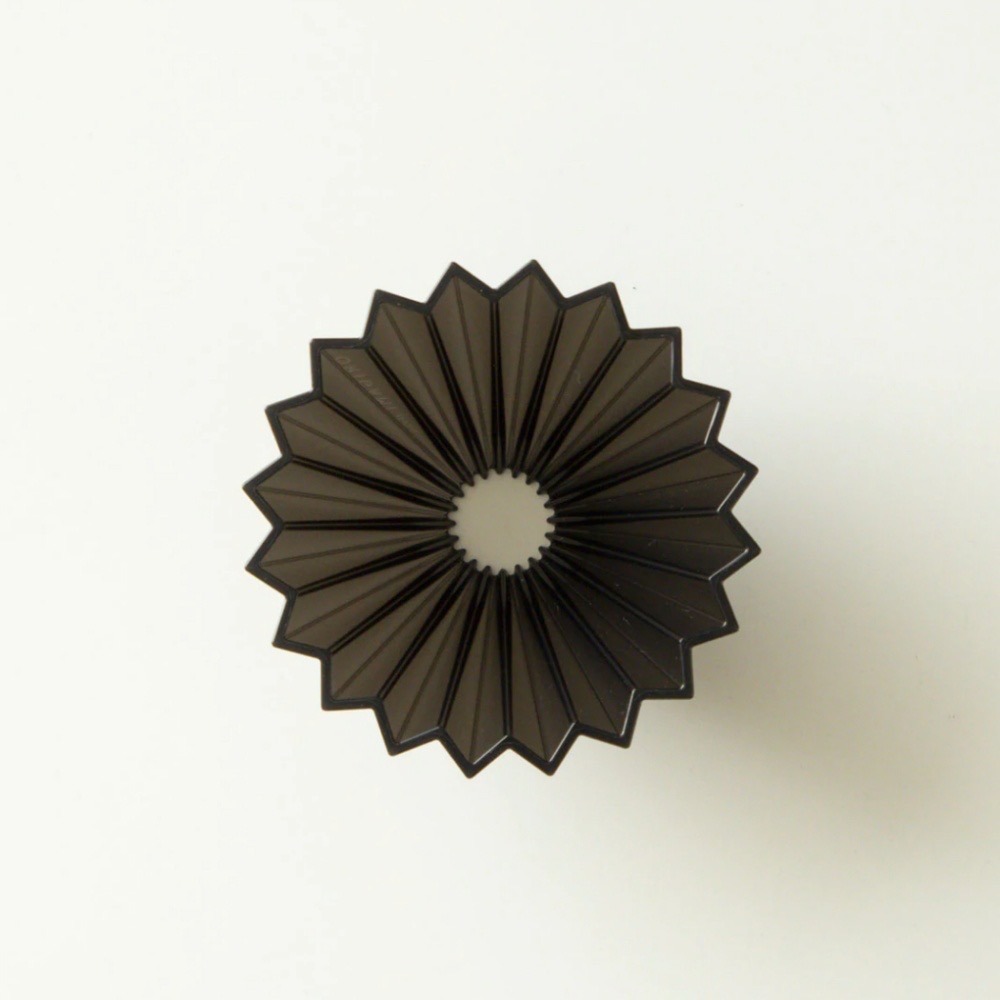 【沐湛咖啡】日本製 ORIGAMI 摺紙濾杯 附AS樹脂濾杯座 S號/M號 錐形濾杯 樹脂濾杯-細節圖3