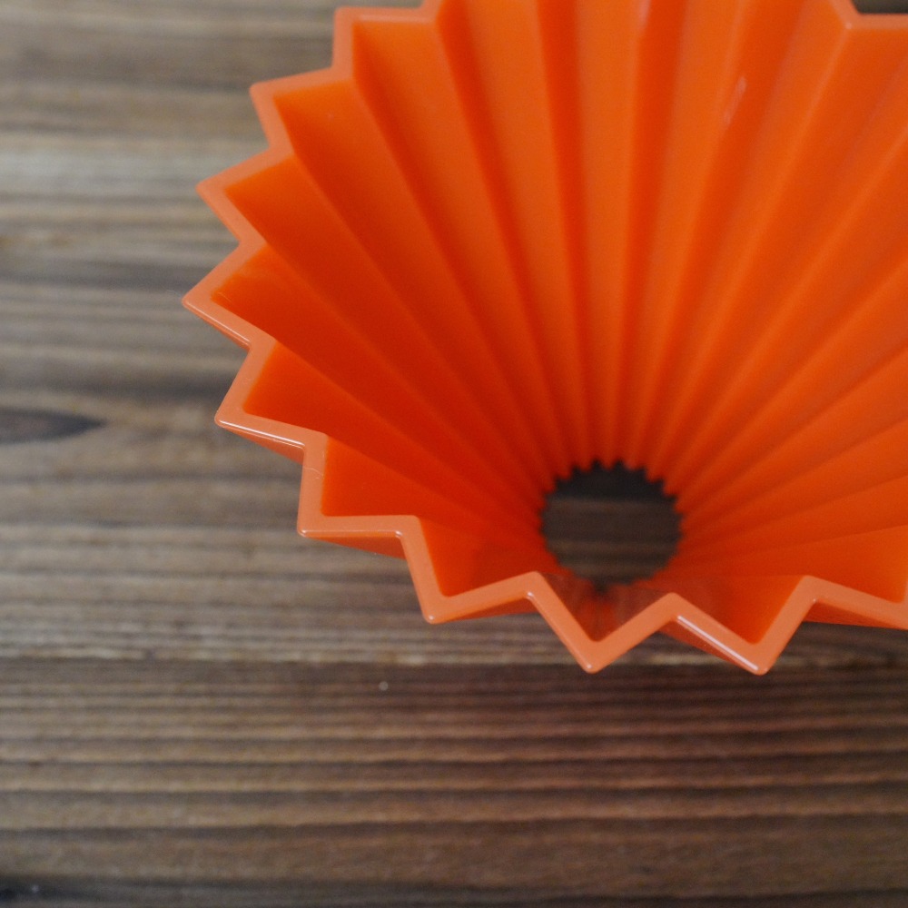 【沐湛咖啡】日本製 ORIGAMI 摺紙濾杯 附AS樹脂濾杯座 S號/M號 錐形濾杯 樹脂濾杯-細節圖6
