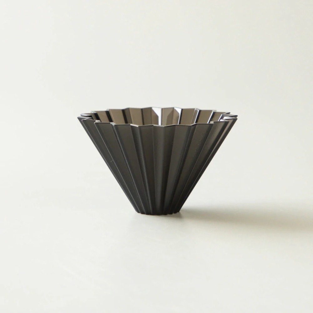 【沐湛咖啡】日本製 ORIGAMI 摺紙濾杯 附AS樹脂濾杯座 S號/M號 錐形濾杯 樹脂濾杯-細節圖4