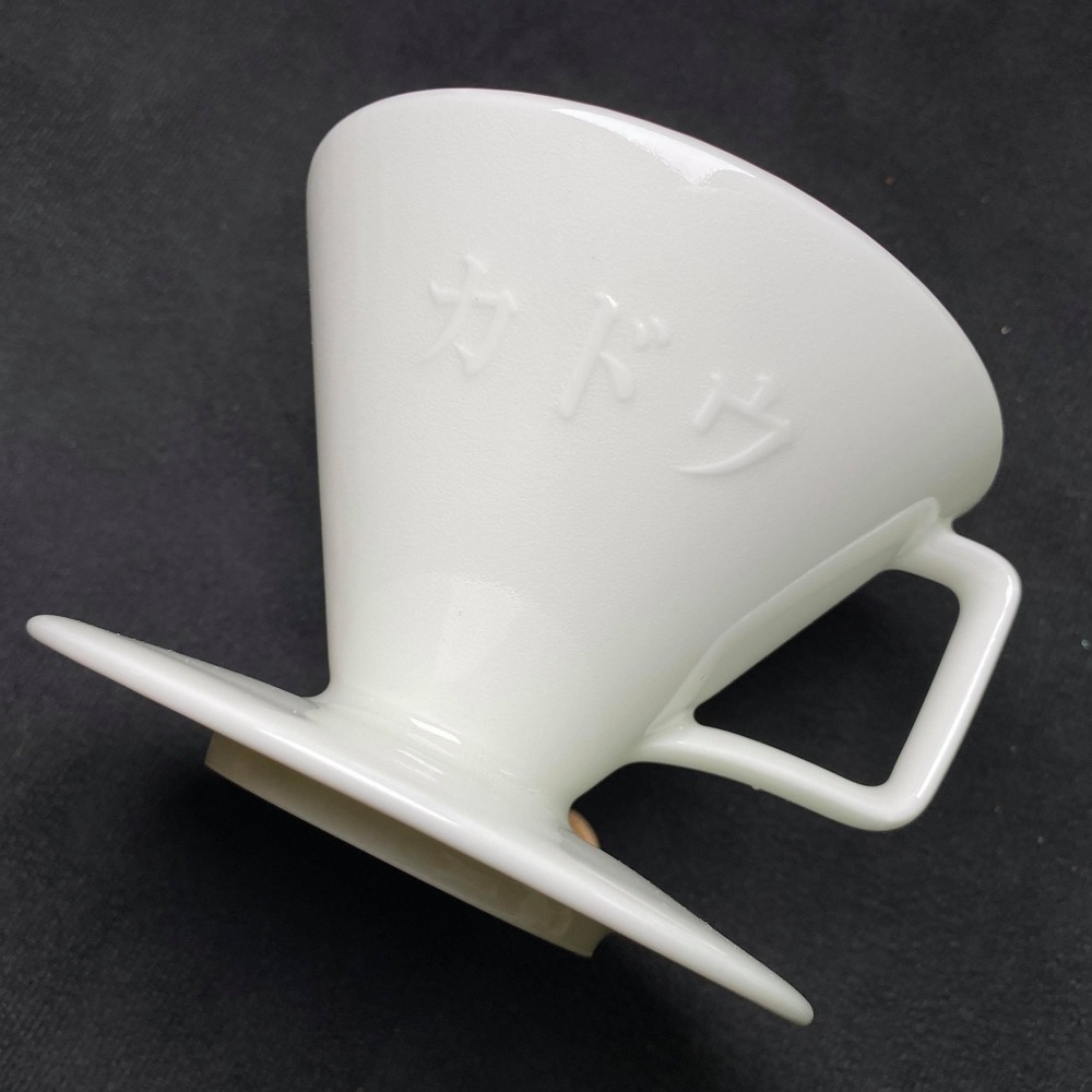 【沐湛咖啡】星芒濾杯-骨瓷版 櫻花/銀葉菊/梅花 限定版「極」 Kadou M1有田燒 錐形骨瓷濾杯-細節圖3