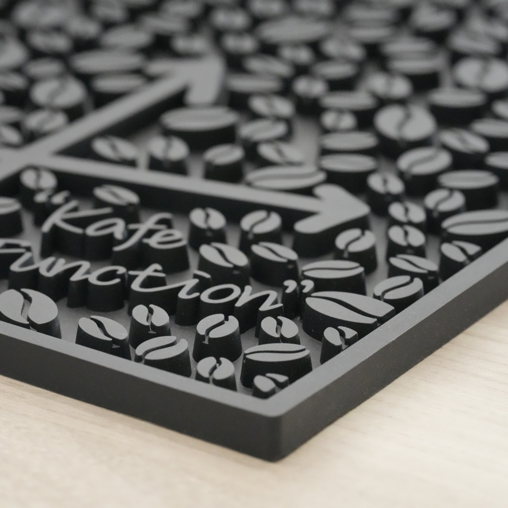 【沐湛咖啡】Kafe Function 吧台專用 止滑墊 吧台瀝水墊 橡膠防滑墊 防滑杯墊 大小尺寸-細節圖7