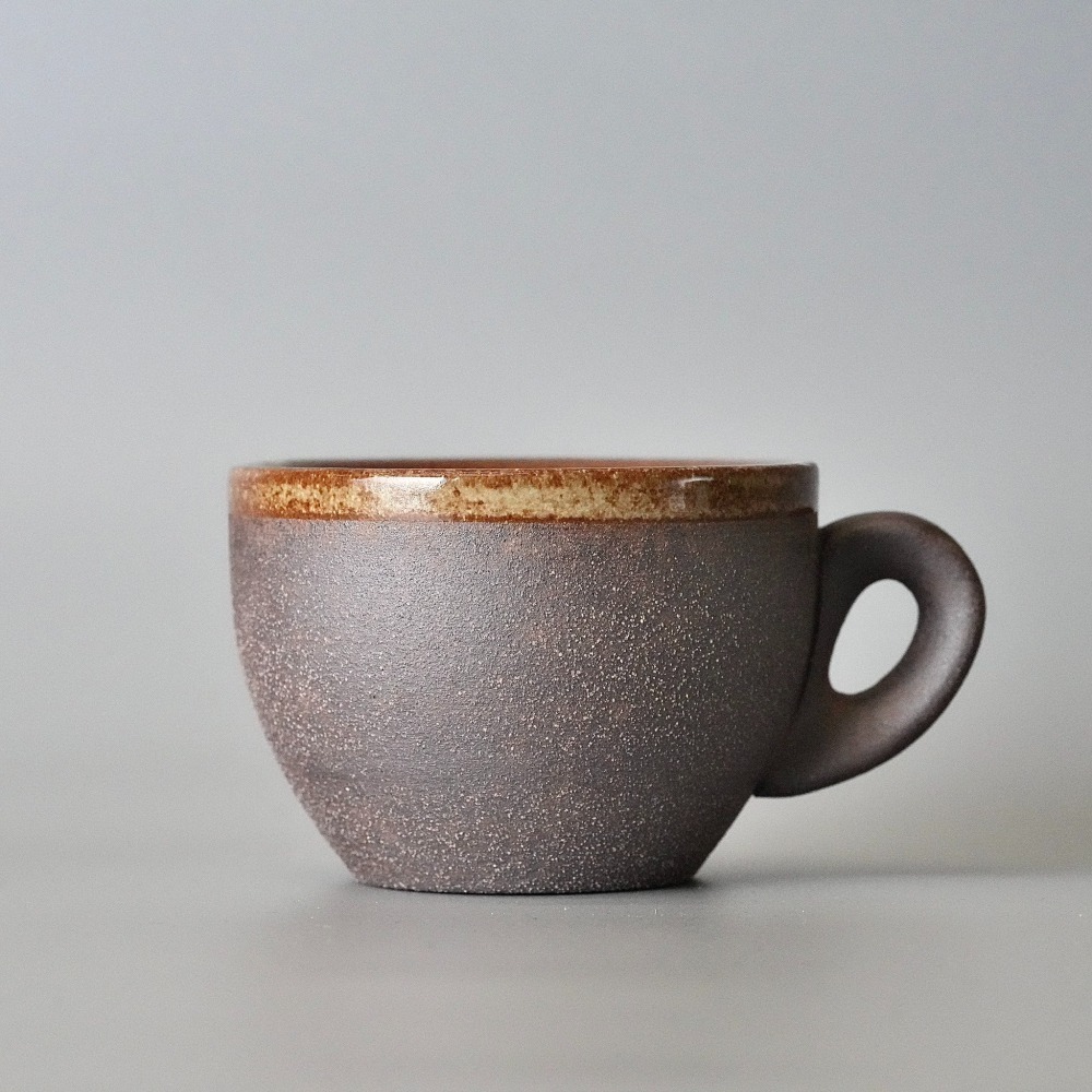 【沐湛咖啡】陶作坊 Aurli 厚濃縮杯 老岩泥岩礦咖啡杯 台灣製造 極厚濃縮杯 義式濃縮杯-細節圖7