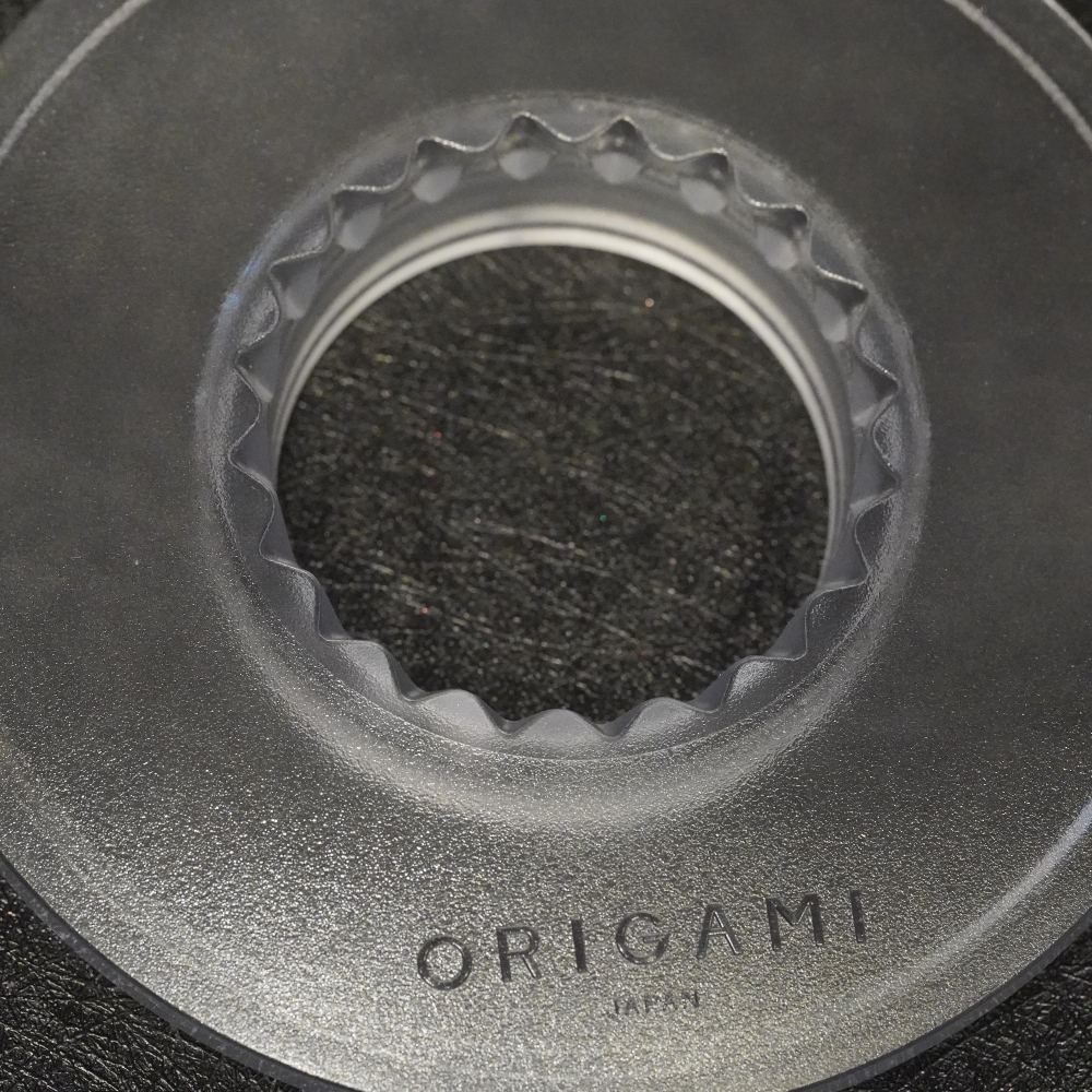 【沐湛咖啡】ORIGAMI摺紙濾杯/AS樹脂濾底座（日本製) /木托/濾杯底座/原木-細節圖2