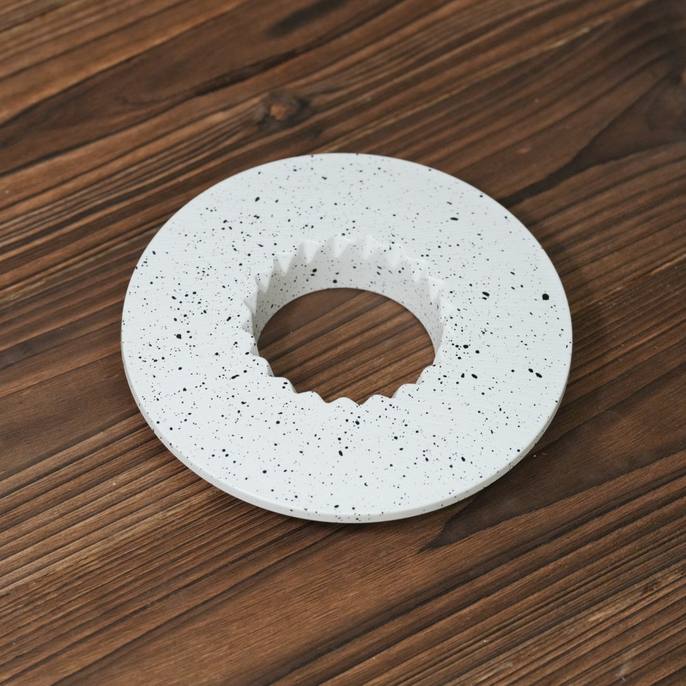 【沐湛咖啡】ORIGAMI摺紙濾杯/AS樹脂濾底座（日本製) /木托/濾杯底座/原木-細節圖6