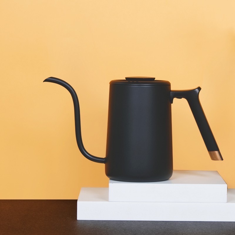 【沐湛咖啡】泰摩 魚Pure 細口手沖壺 700ml不鏽鋼手沖壺/咖啡壺/細口壺/消光黑/磨砂白/ Timemore-規格圖9