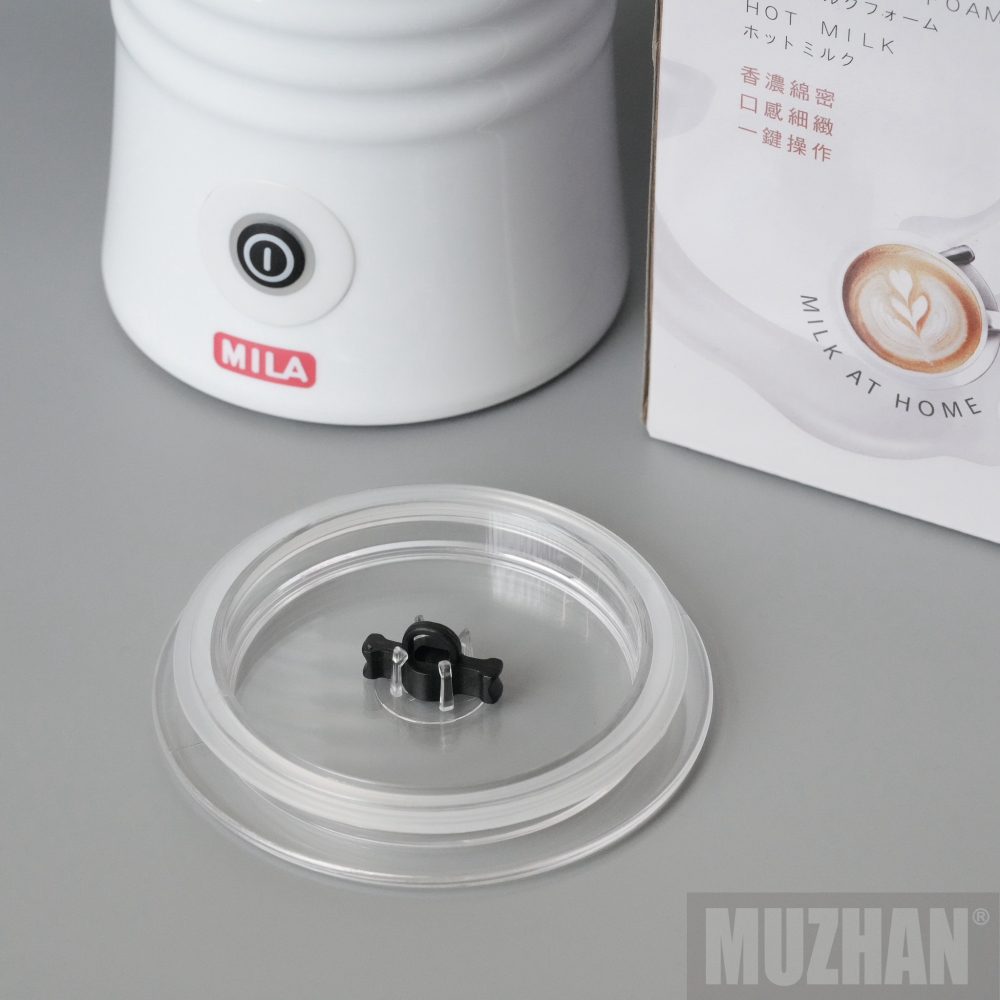 【沐湛咖啡】MILA電動奶泡器 不銹鋼/塗層 冷熱奶泡機 保固一年-細節圖4