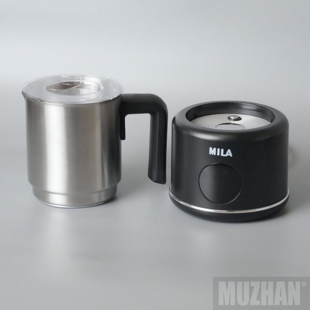 【沐湛咖啡】MILA電動奶泡器 不銹鋼/塗層 冷熱奶泡機 保固一年-細節圖7