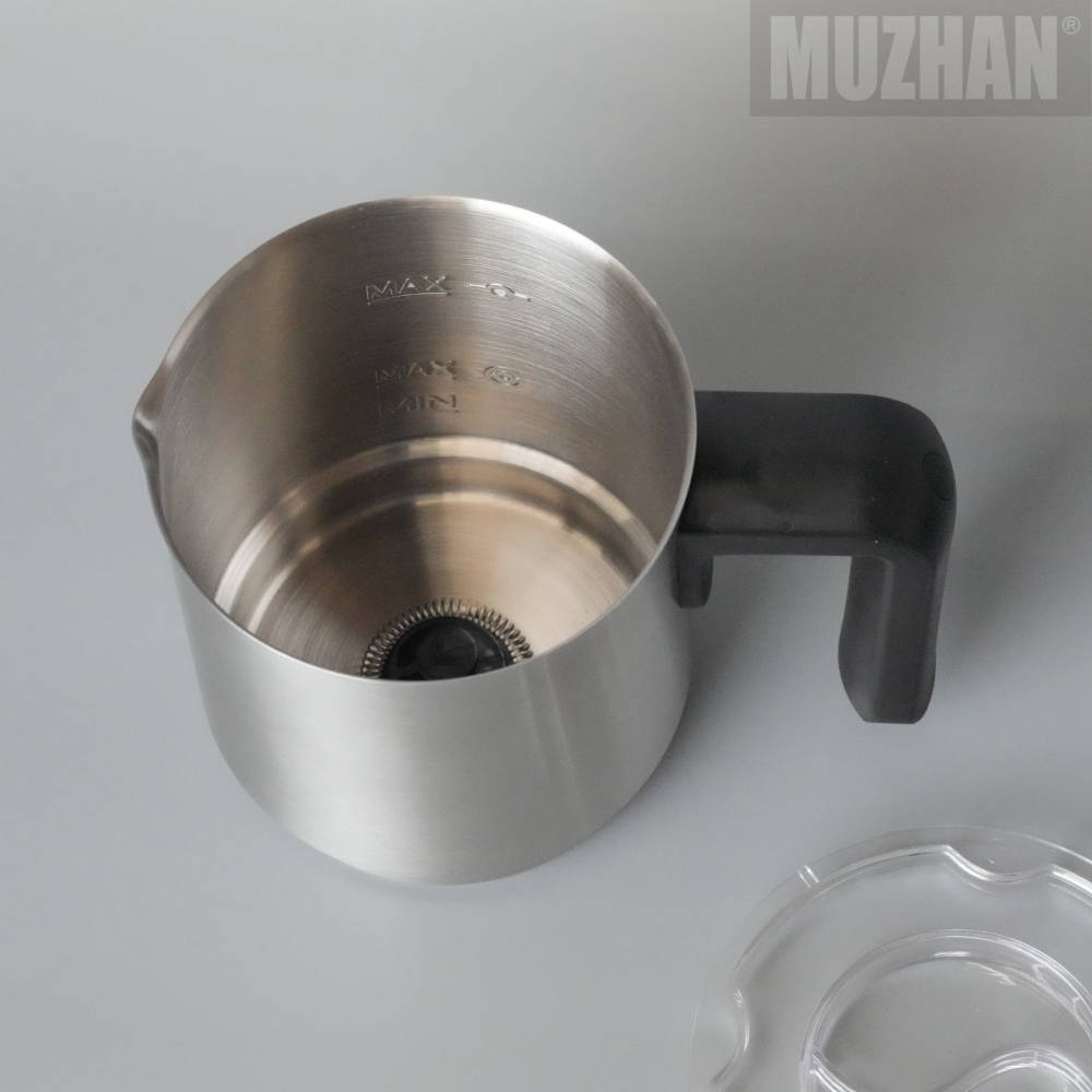 【沐湛咖啡】MILA電動奶泡器 不銹鋼/塗層 冷熱奶泡機 保固一年-細節圖8