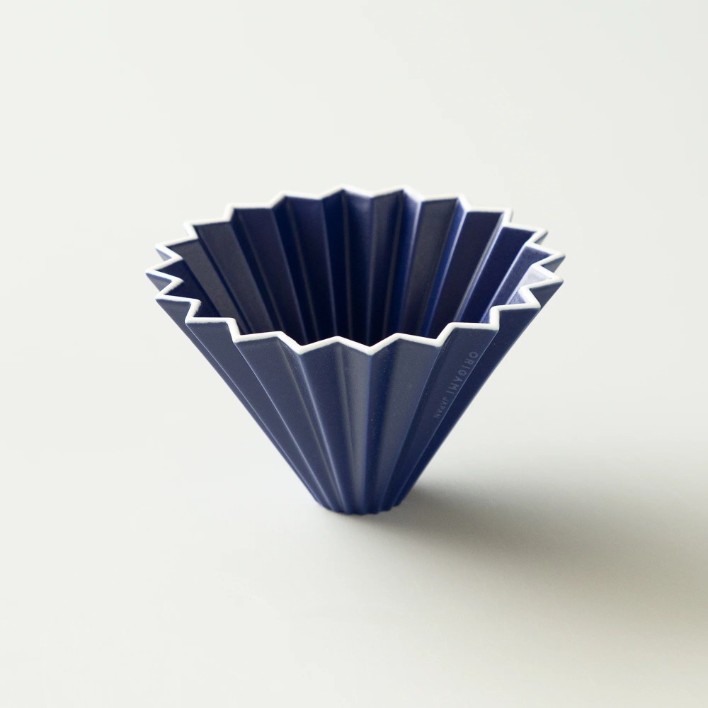 【沐湛咖啡】ORIGAMI 陶瓷 摺紙濾杯 含木座 S/M 日本製/手沖冠軍濾杯 錐形濾杯-細節圖5