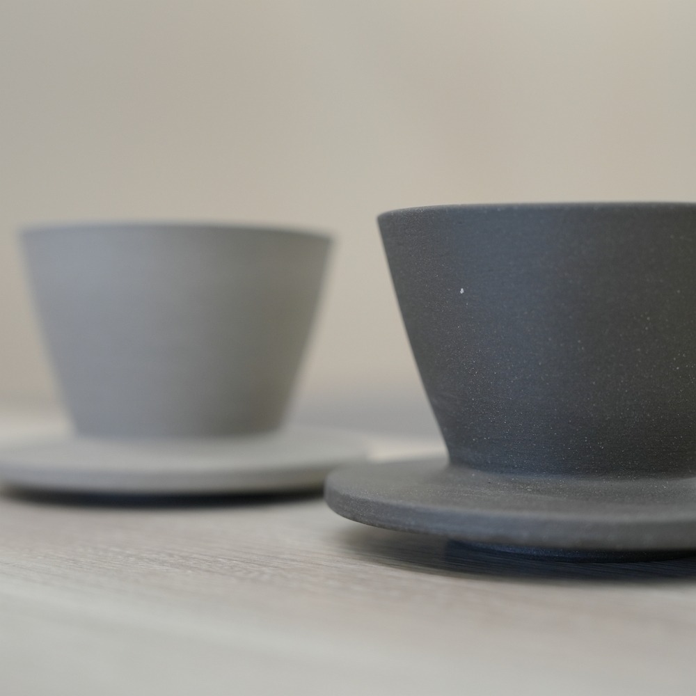 【沐湛咖啡】日本MOTON　SUITAGAMA蛋糕濾杯1-2人#155 陶輪工匠純手工製作濾杯-細節圖5