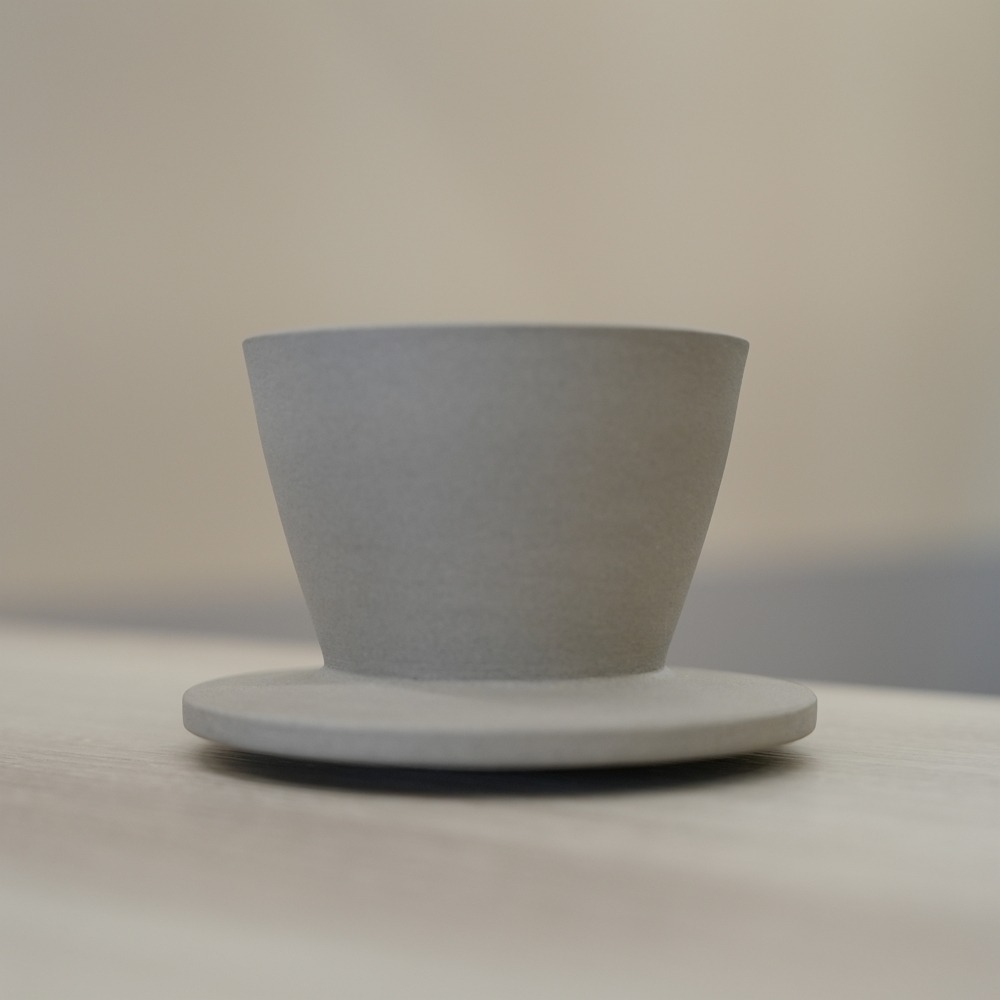 【沐湛咖啡】日本MOTON　SUITAGAMA蛋糕濾杯1-2人#155 陶輪工匠純手工製作濾杯-規格圖6