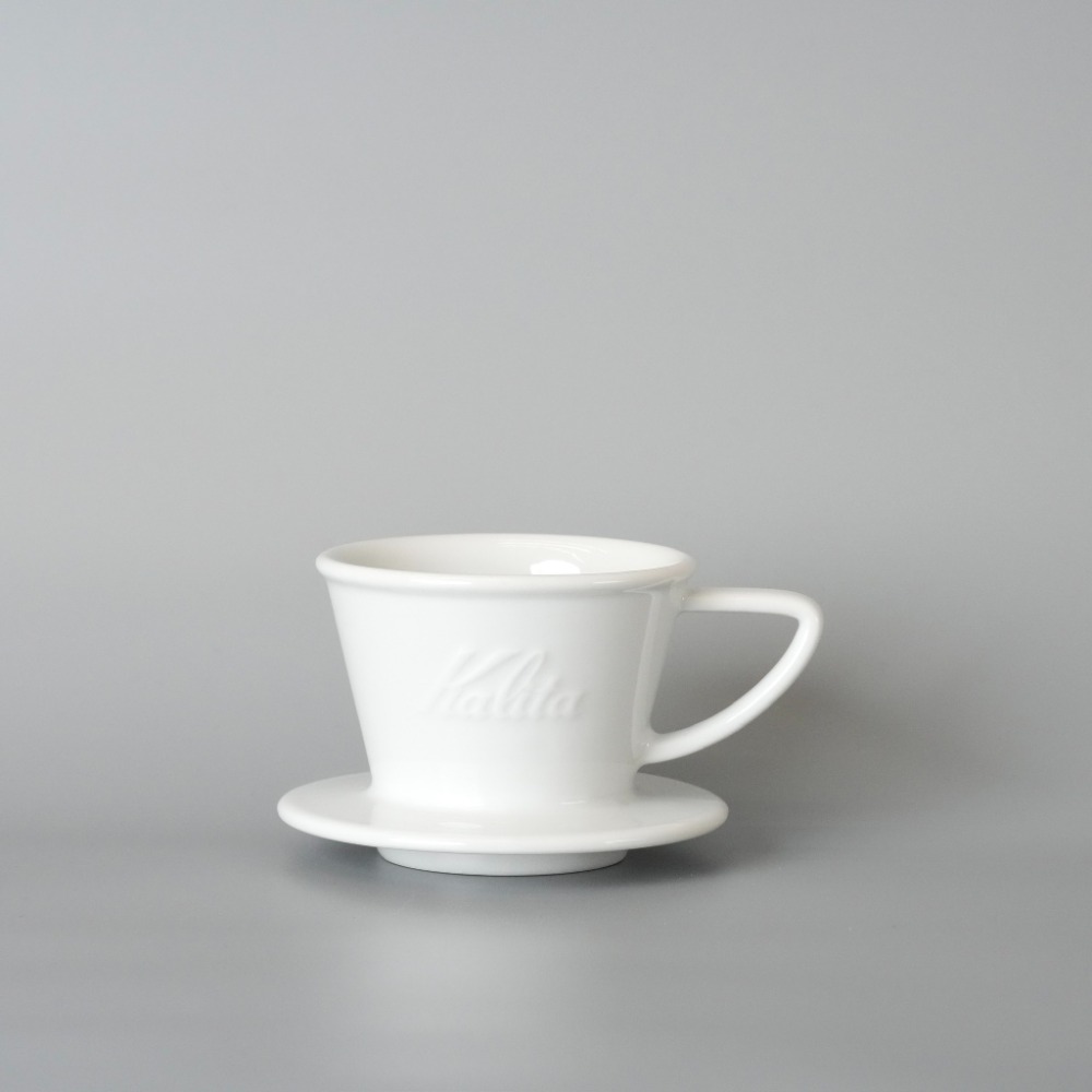 【沐湛咖啡】KALITA 波佐見燒 wave 蛋糕濾杯 155/185 陶瓷濾杯-規格圖7