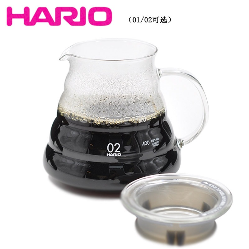 【沐湛咖啡】HARIO 雲朵 可耐熱微波 XGS-36/XGS-60 花茶壺/手沖下壺 300ML/ 600ML 咖啡壺-規格圖4
