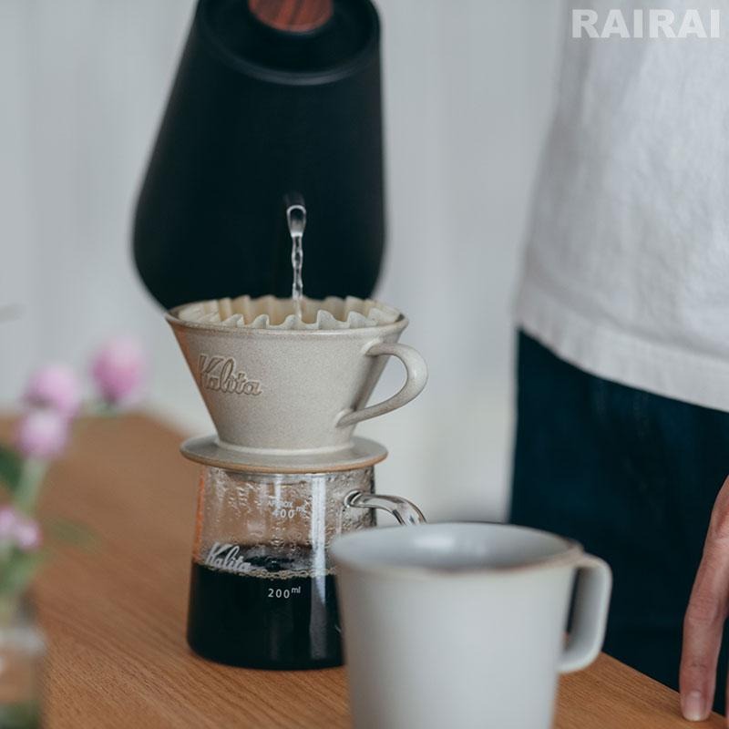 【沐湛咖啡】KALITA 蛋糕濾杯MI-155/MI-185 陶瓷波浪濾杯 美濃燒-細節圖8