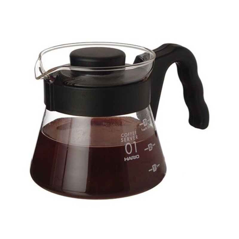 【沐湛咖啡】HARIO V60 (VCS-01B/VCS-02B)可微波耐熱 450cc/700cc 咖啡壺 花茶壺-規格圖3