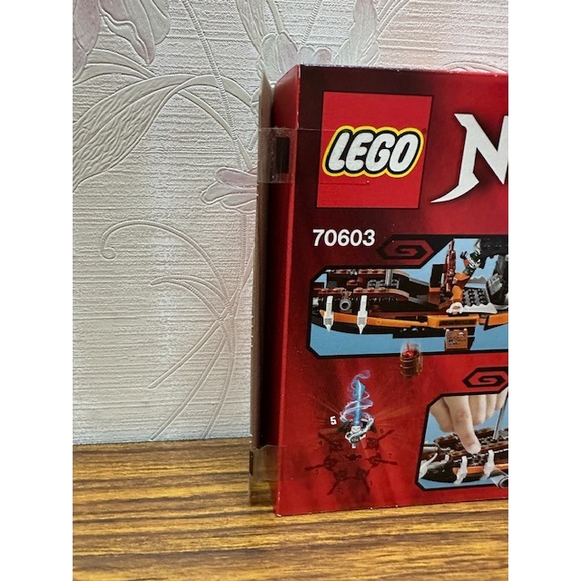 「翻滾樂高」LEGO 70603 旋風忍者 忍者襲擊海盜飛船 全新未拆(膠帶鬆脫)-細節圖3