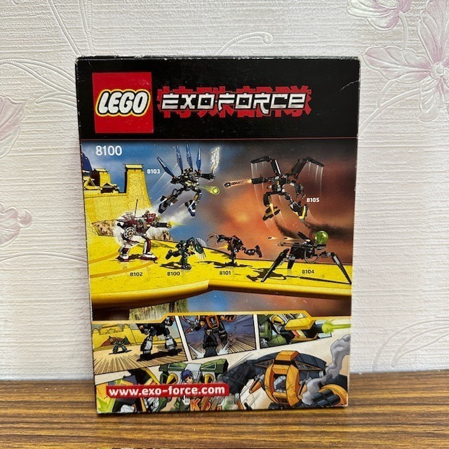 「翻滾樂高」LEGO 8100 Exo-Force Cyclone Defender 全新未拆-細節圖2