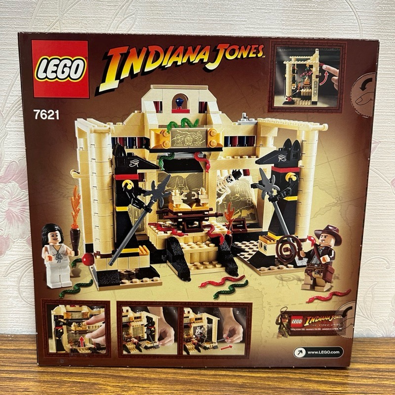 「翻滾樂高」LEGO 7621 INDIANA JONES 消失的墓室 全新未拆-細節圖2