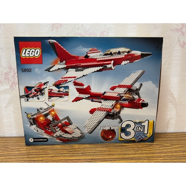 「翻滾樂高」LEGO 5892 創意系列 碧空戰機 全新未拆-細節圖2