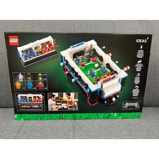 「翻滾樂高」LEGO 21337 Ideas 手足球 Table Football 全新未拆-細節圖2